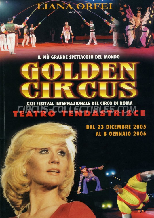 Liana Orfei Circus Program - Italy, 2005