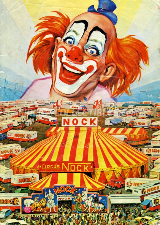 Nock Circus Program - Switzerland, 1980