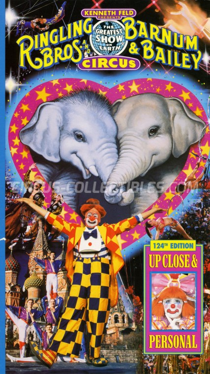 Ringling Bros. and Barnum & Bailey Circus Circus Program - USA, 1994
