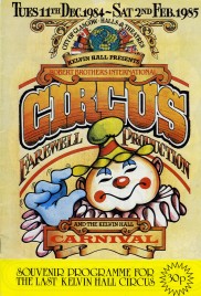 Robert Brothers International Circus - Program - Scotland, 1984