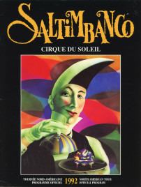 Cirque du Soleil - Saltimbanco - Program - Canada, 1992