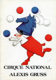 Cirque National Alexis Gruss - Program - France, 1985