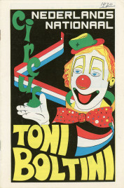 Circus Toni Boltini - Program - Netherlands, 1970