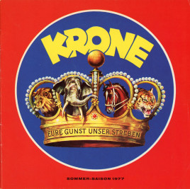 Circus Krone - Program - Germany, 1977
