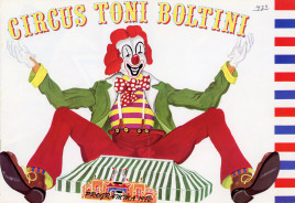Circus Toni Boltini - Program - Netherlands, 1972