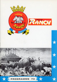 Cirque Sabine Rancy - Program - France, 1973