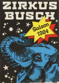 Zirkus Busch - Program - Germany, 1984