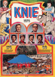 Circus Knie - Program - Switzerland, 1978