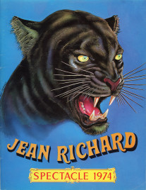 Cirque Jean Richard - Program - France, 1974