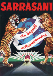 Circus Sarrasani - Program - Germany, 1977