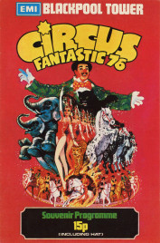 Blackpool Tower Circus - Program - England, 1976