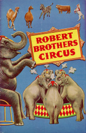 Robert Brothers Circus - Program - England, 1968
