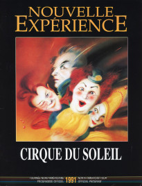 Cirque du Soleil - Nouvelle Expérience - Program - Canada, 1991
