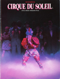 Cirque du Soleil - Le Cirque Réinventé - Program - Canada, 1988