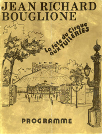 Cirque Jean Richard / Bouglione - Program - France, 1976