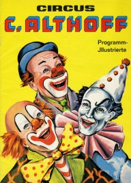 Circus Carl Althoff - Program - Germany, 1973