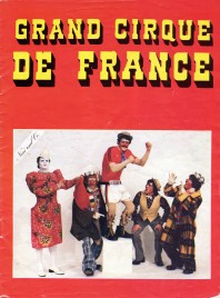 Grand Cirque de France - Program - Italy, 1982