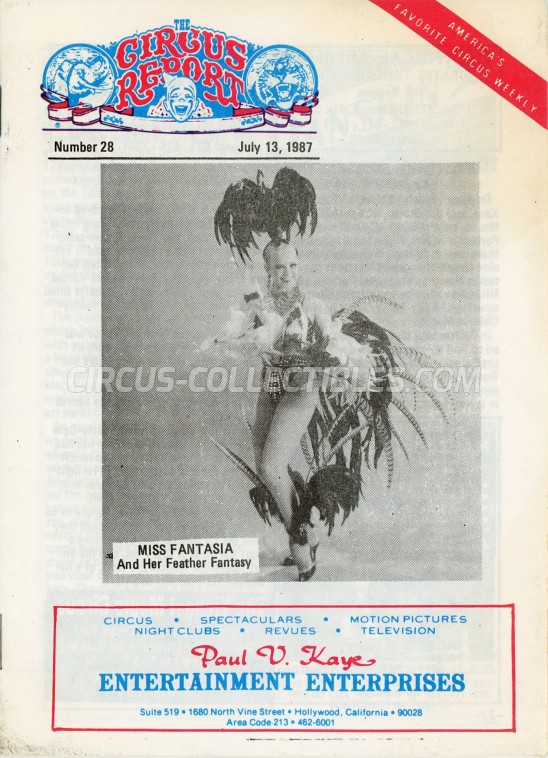 The Circus Report - Magazine - 1987