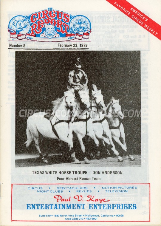 The Circus Report - Magazine - 1987