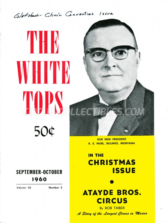 The White Tops - Magazine - 1960