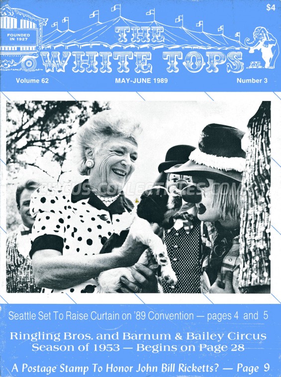 The White Tops - Magazine - 1989