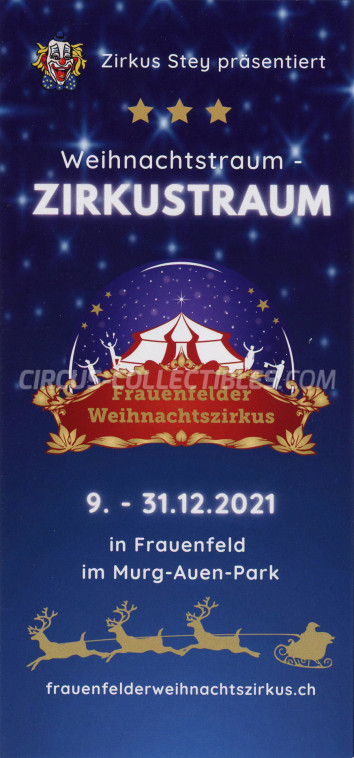 Stey Circus Ticket/Flyer - Switzerland 2021