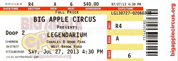 big apple circus tickets