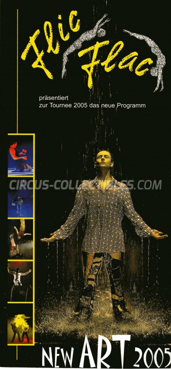 Flic Flac Circus Ticket/Flyer -  2005