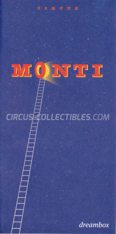 Monti Circus Ticket/Flyer -  2017