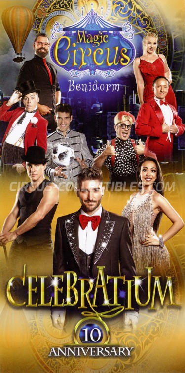 Benidorm Magic Circus Circus Ticket/Flyer - Spain 2018