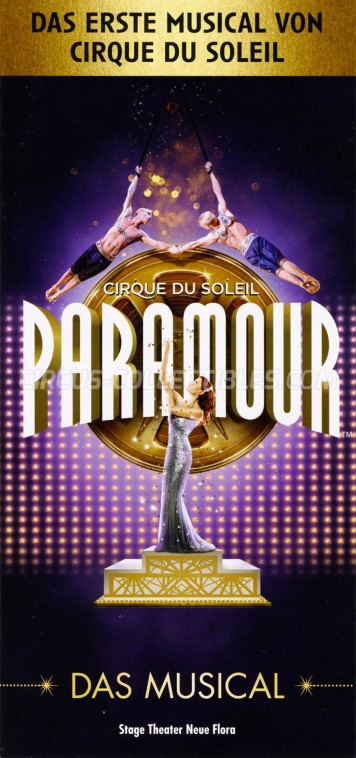 Cirque du Soleil Circus Ticket/Flyer - Germany 2019