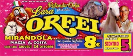Circo Rolando Orfei presenta Lara Orfei Circus Ticket - 2019