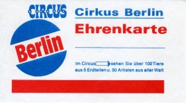 Circus Berlin Circus Ticket - 0