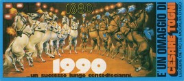 Circo Cesare Togni Circus Ticket - 1991