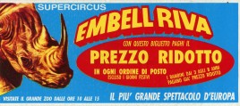 Circo Embell Riva Circus Ticket - 0