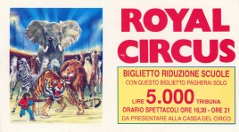 Circus Royal Circus Ticket - 0