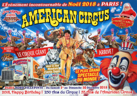 American Circus Circus Ticket - 2018