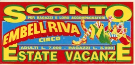 Circo Embell Riva Circus Ticket - 0