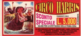 Circo Harris Circus Ticket - 0