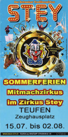 Zirkus Stey Circus Ticket - 2019