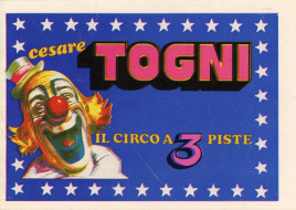 Circo Cesare Togni Circus Ticket - 1983