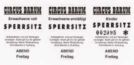 Circus Barum Circus Ticket - 0
