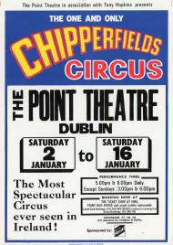 Chipperfields Circus Circus Ticket - 1993