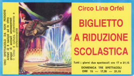 Circo Lina Orfei Circus Ticket - 