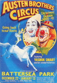 Austen Brothers Circus Circus Ticket - 1990