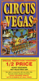 Circus Vegas Circus Ticket - 2001