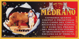 Circo Medrano Circus Ticket - 2004