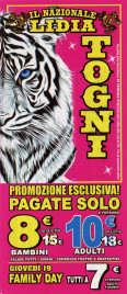 Circo Lidia Togni Circus Ticket - 2023