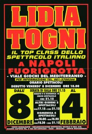 Circo Lidia Togni Circus Ticket - 2000