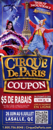 Cirque de Paris Circus Ticket - 2025